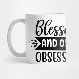 "Blessed and Oil Obsessed" Tee - Embrace the Blessings of Essential Oils! Mug